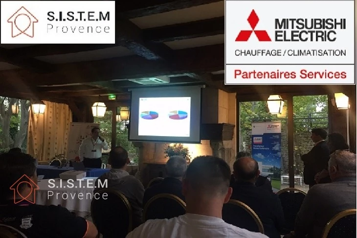 Journée d'information Home Partenaire Mitsubishi Electric au Mas d'Entremont