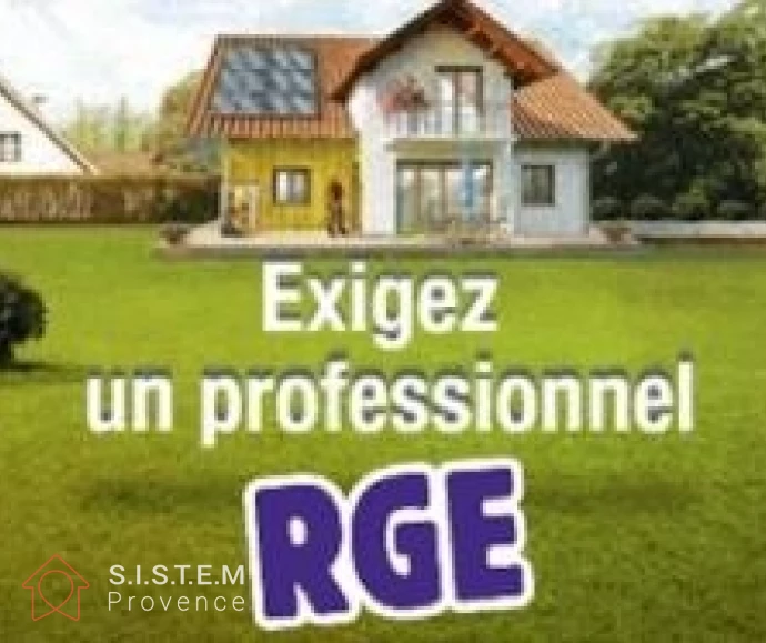 SISTEM Provence est une entreprise certifiée RGE