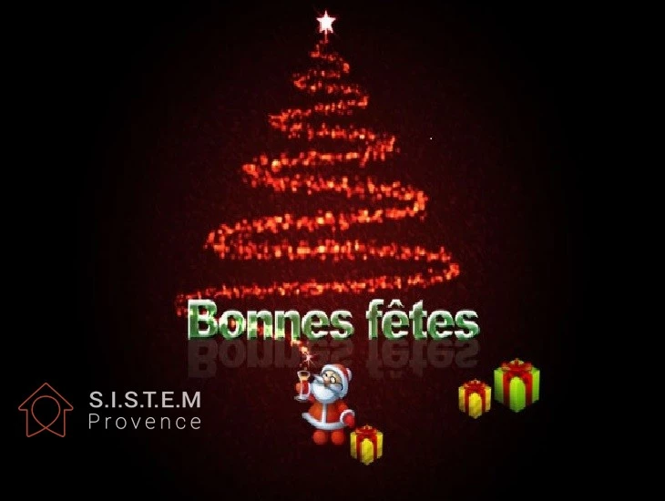 SISTEM Provence - Joyeuses fêtes de fin d'année