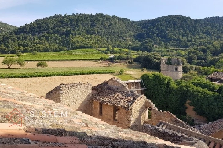 Création des réseaux de chauffage central dans un château privé du Luberon