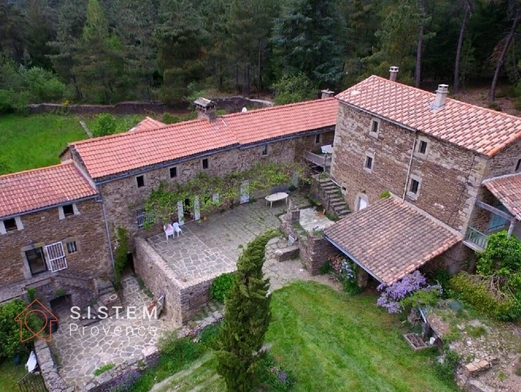 Chauffage et Climatisation d'un mas dans les Cévennes