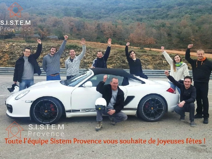 L'équipe SISTEM Provence sur le circuit du Sambuc