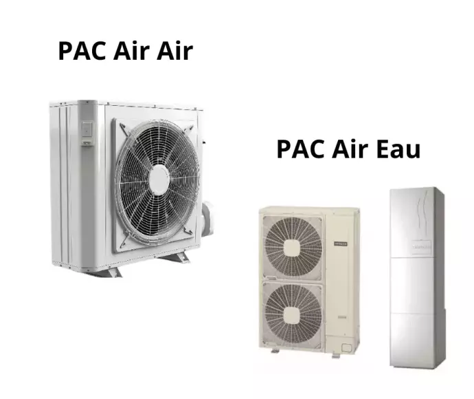 PAC air / air et PAC air / eau