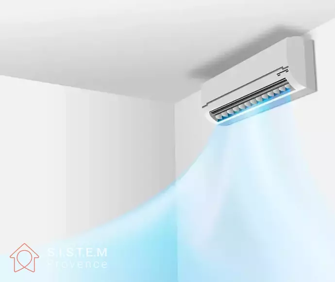Climatisation réversible et discrète
