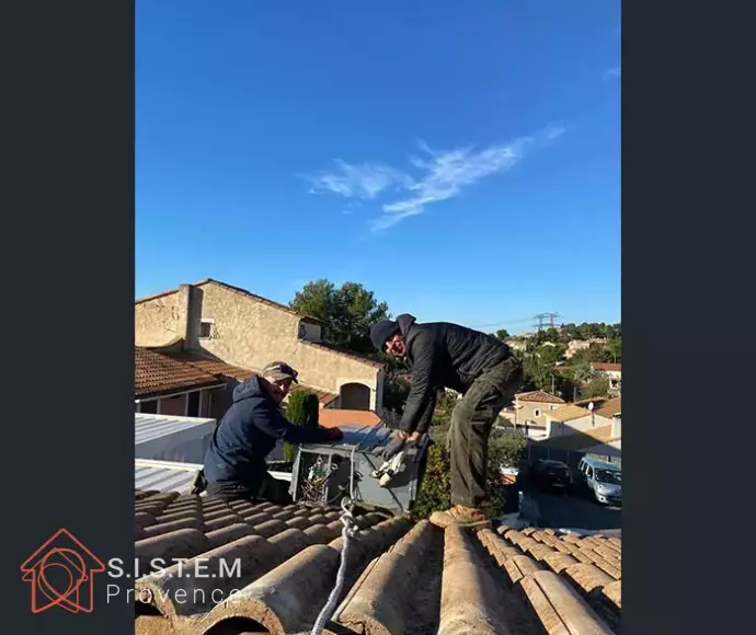 remplacement d'un système pompe à chaleur gainable en passant par les combles