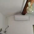 Unité intérieure Mitsubishi Electric installée dans une pièce sous rampant à Jouques
