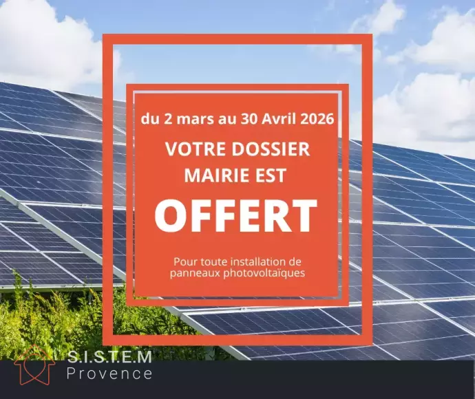 Promotion Panneaux solaires du 2 mars au 30 avril 2026