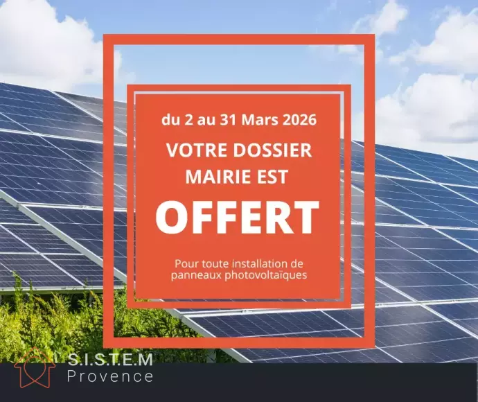 Promotion Panneaux solaires du 2 au 31 mars 2026