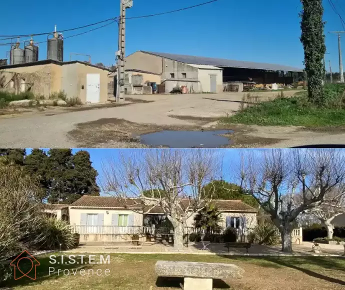 Diagnostic et étude du bâtiment agricole et sa maison attenante pour installation PAC performante