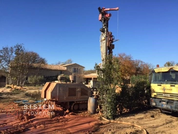 Installation de chauffage par géothermie verticale à Bonnieux