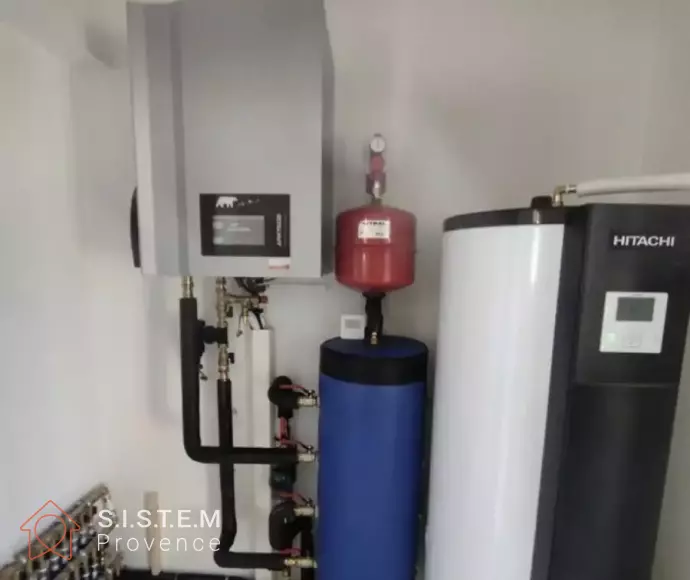 Installation de Pac air/eau Hitachi