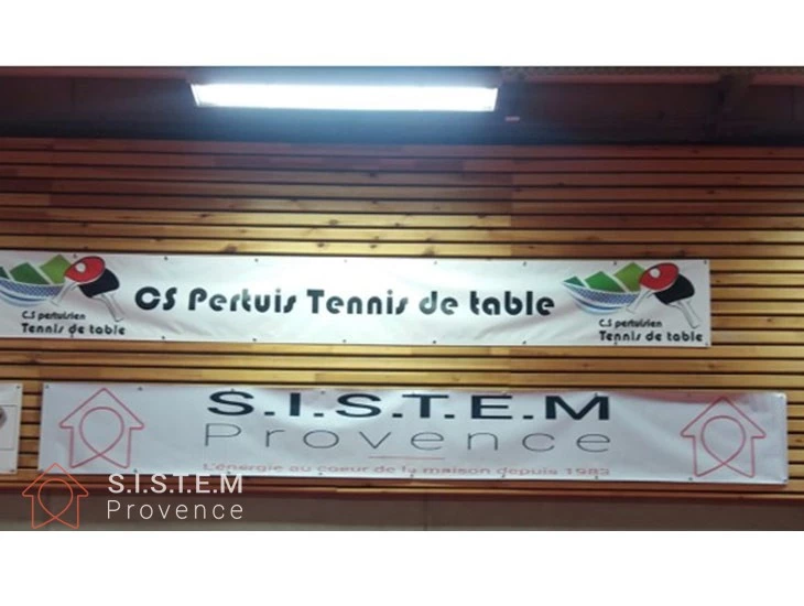 SISTEM Provence renouvelle son accompagnement du CS Tennis de table de Pertuis