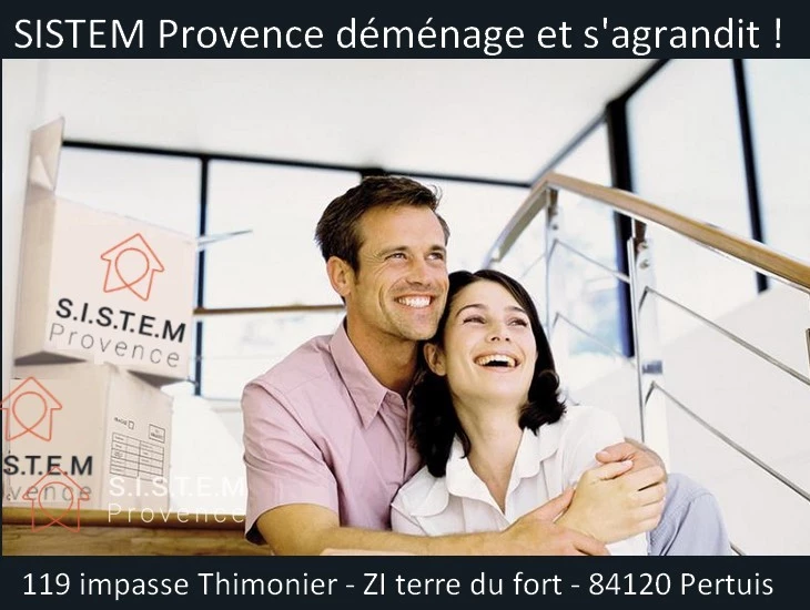 SISTEM Provence déménage et s'agrandit