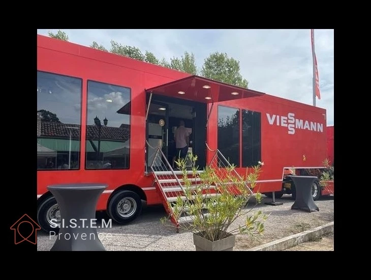 SISTEM Provence partenaire du TRUCK TOUR VIESSMANN