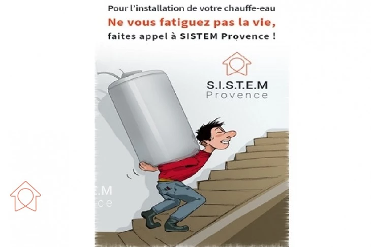 Pour l'installation de votre chauffe-eau faites appel à Sistem Provence