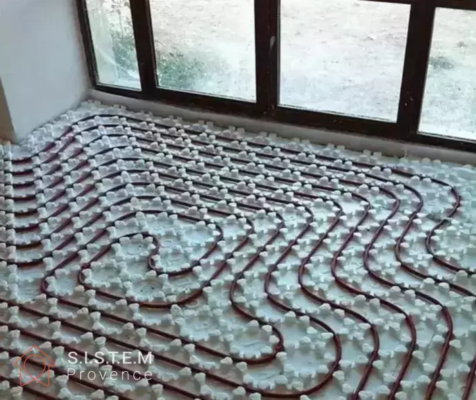 Installation plancher chauffant aix en provence