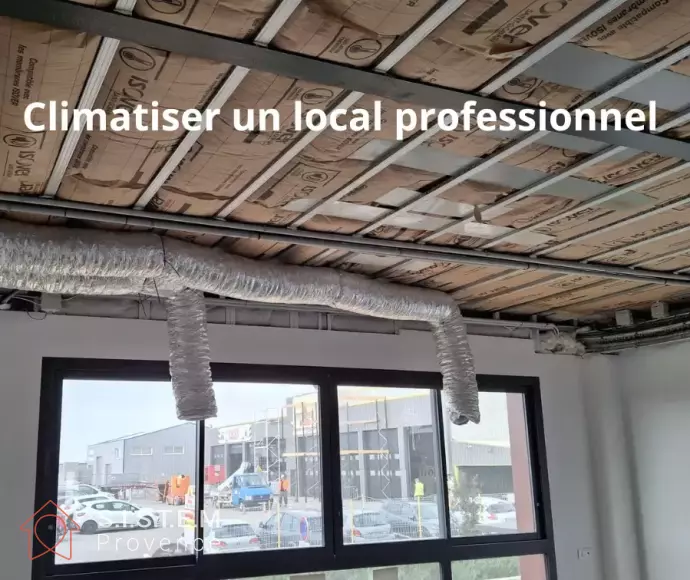 Climatiser un local professionnel neuf à Fos su mer